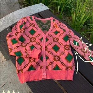 Elegant Viscose Cardigan